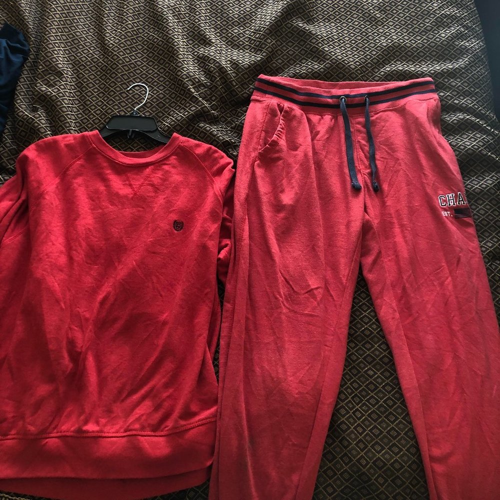 Champs matching sweat suit.